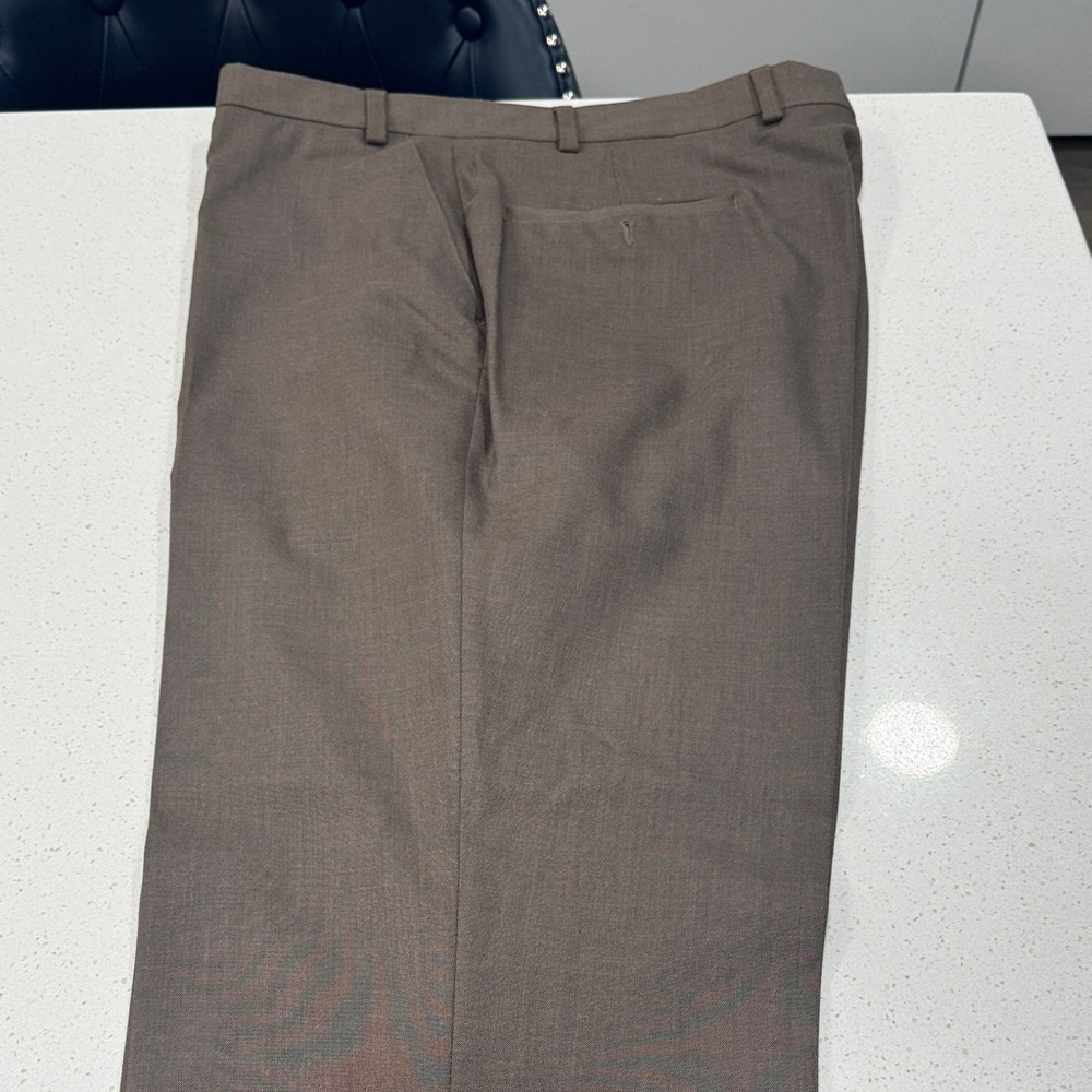 Michael Kors Cream and Gray Dress Pants